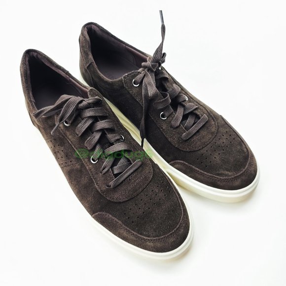 Vince. Barnett Suede Sneaker - Picture 4 of 9